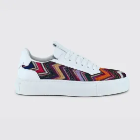 Iconic Multicolor Fabric Sneaker