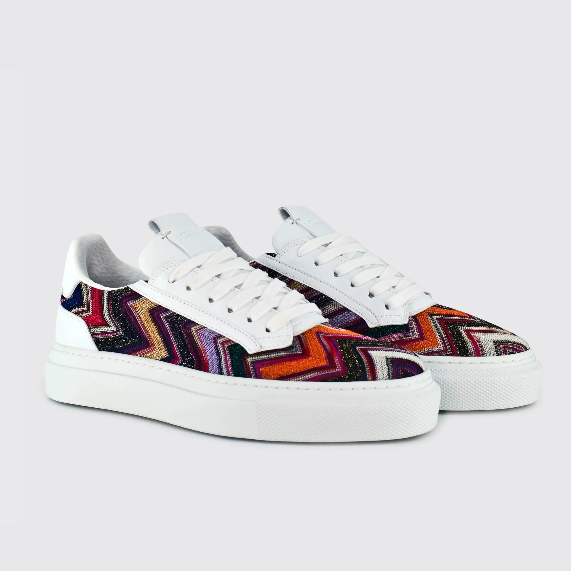 Iconic Multicolor Fabric Sneaker