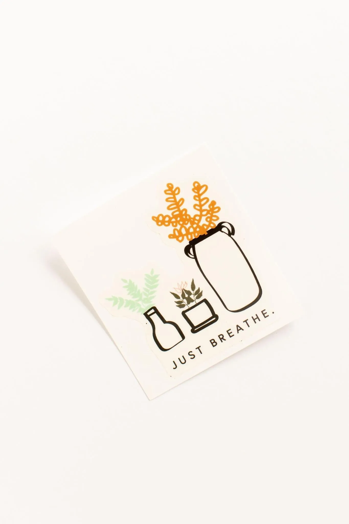 Just Breathe Sticker