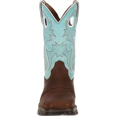 Lady Rebelâ by DurangoÂ Womens Powder n Lace Saddle Western Boot