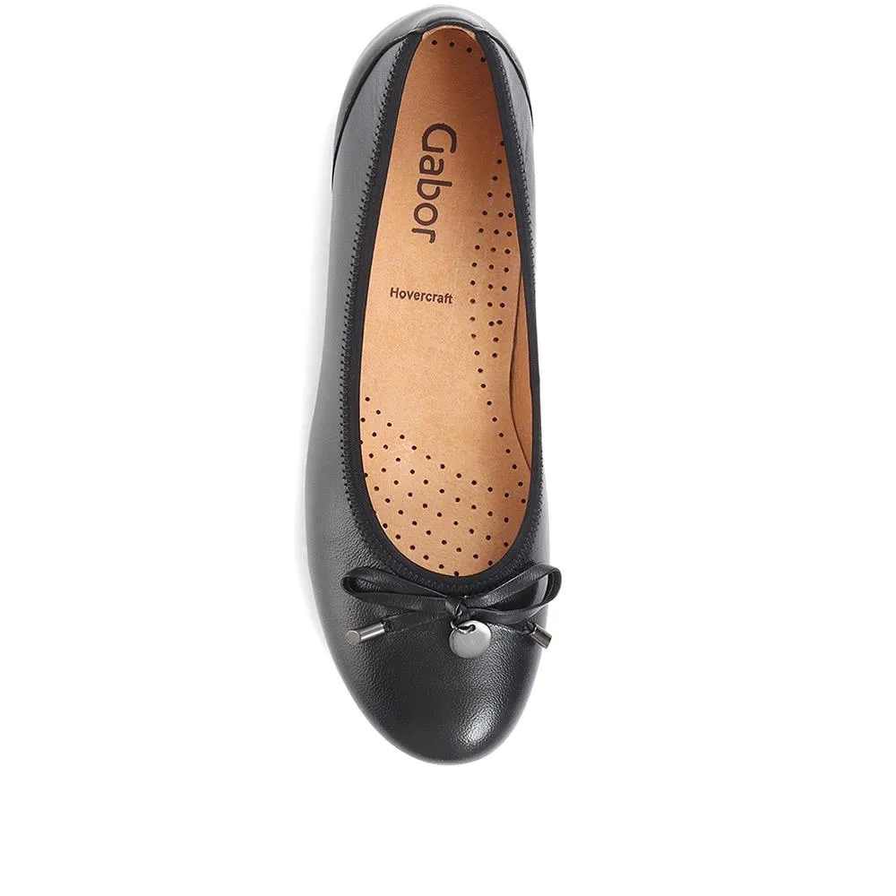 Leather Ballet Pumps - GAB36539 / 323 033