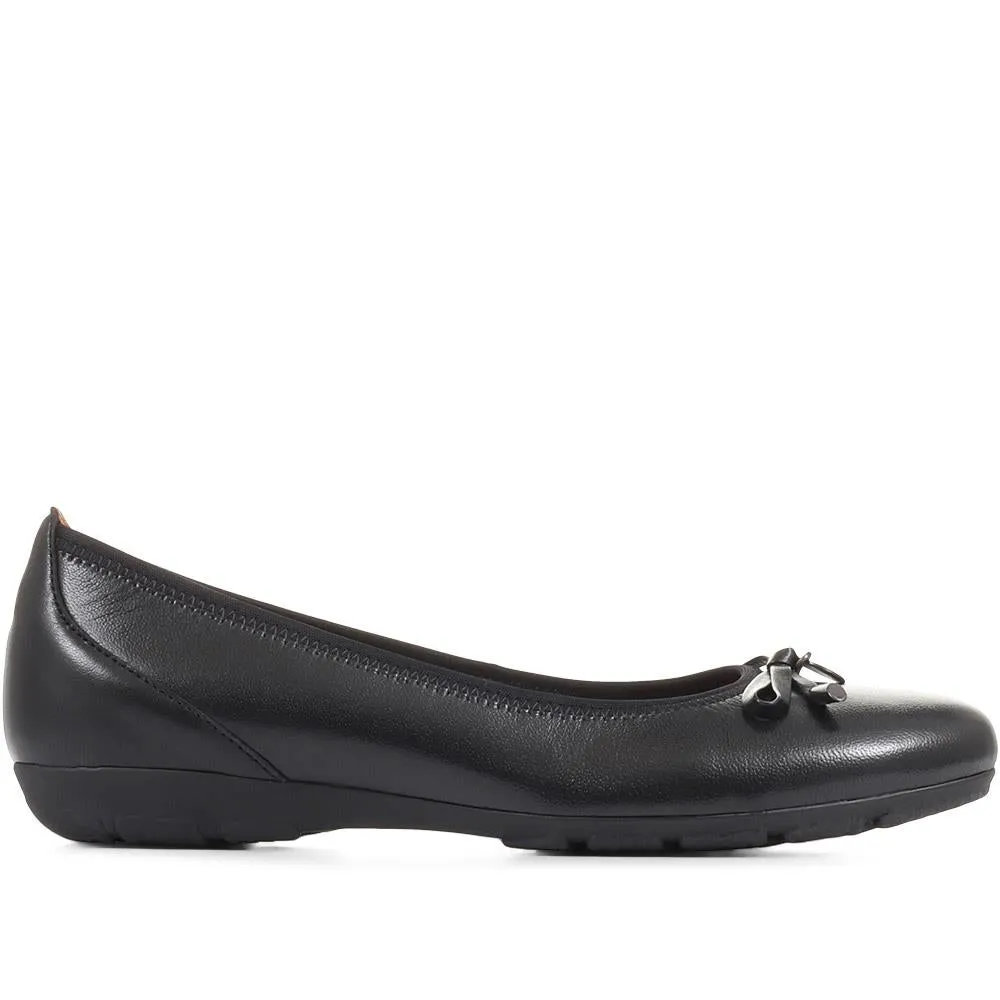 Leather Ballet Pumps - GAB36539 / 323 033