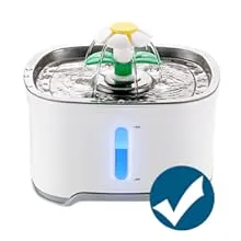 LED Light Pet Water Fountain