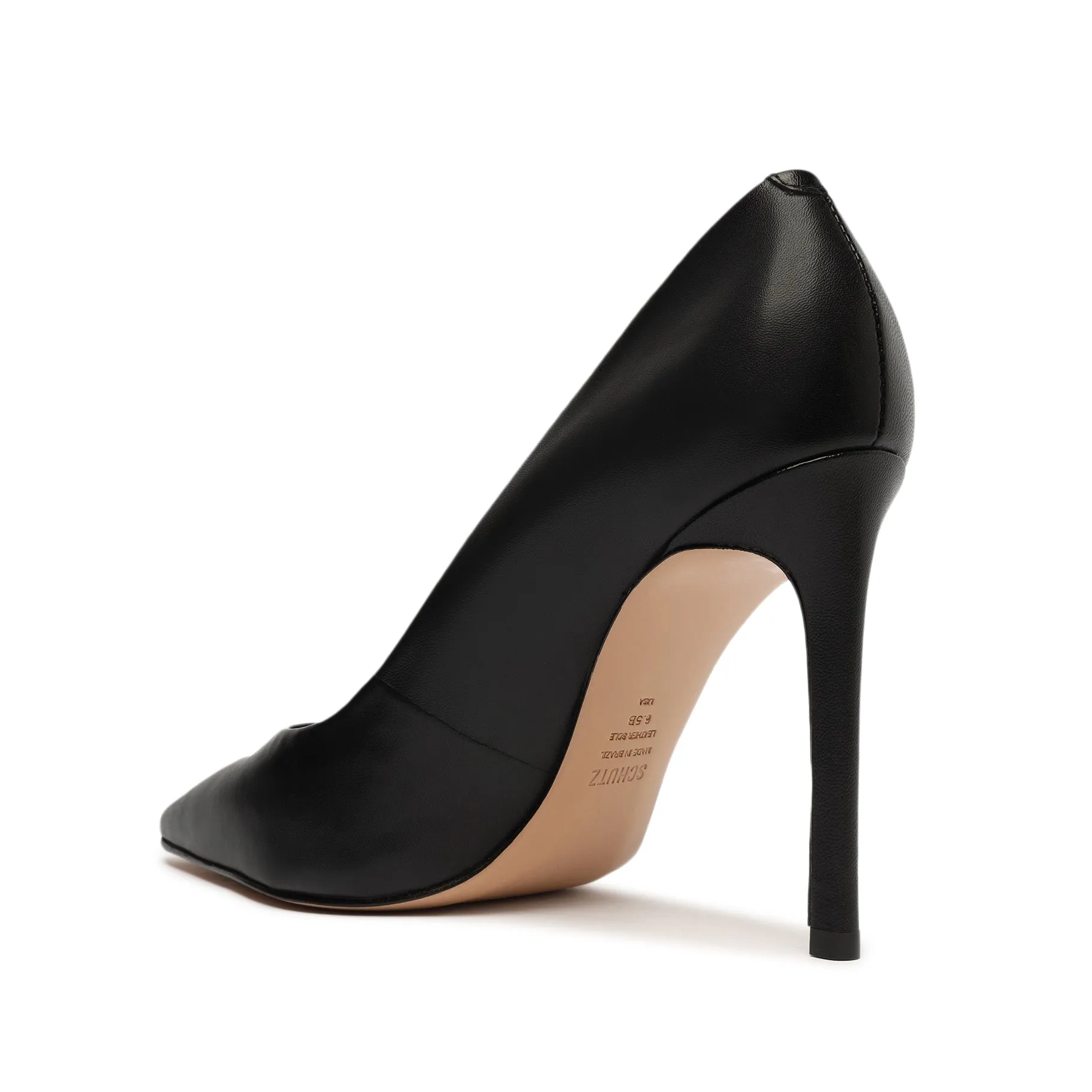 Lou Nappa Leather Pump