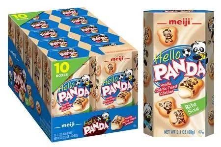 Meiji Hello Panda Cookie