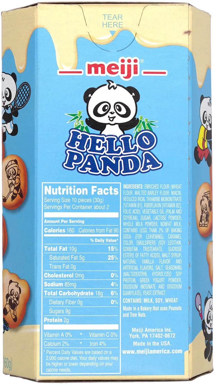 Meiji Hello Panda Cookie