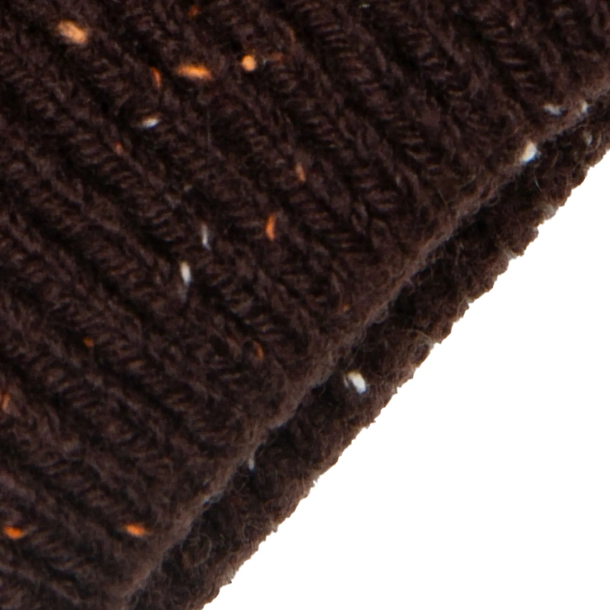 Men's Fingerless Knitted Gloves with Ribbed Cuffs