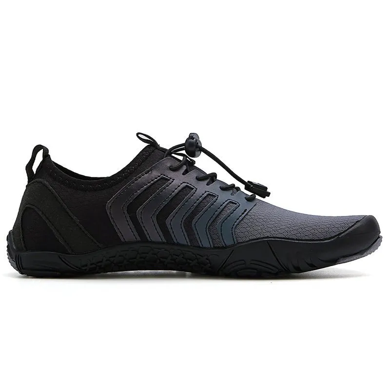 Midnight Black Trail V-Runner Pro - Universal Non-Slip Barefoot Shoes