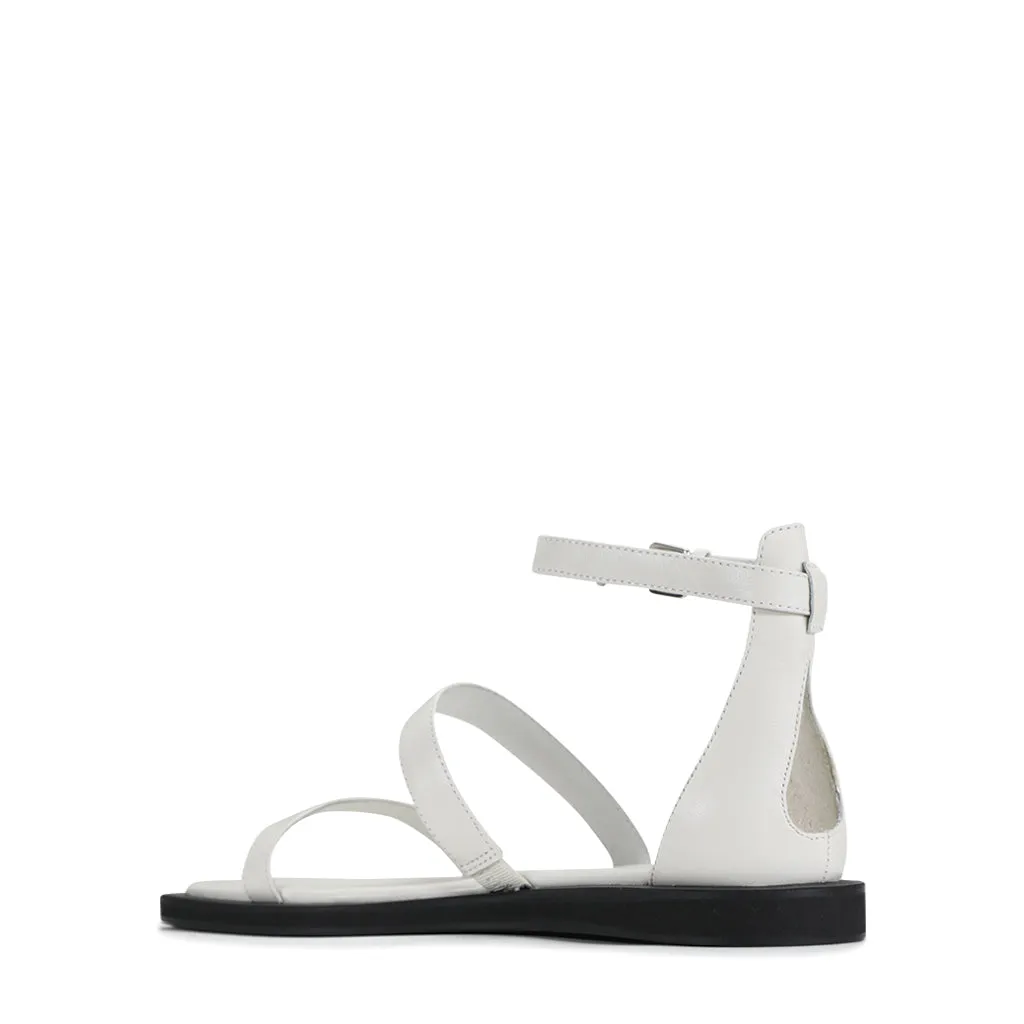 Mishelle Leather Ankle Strap Sandals