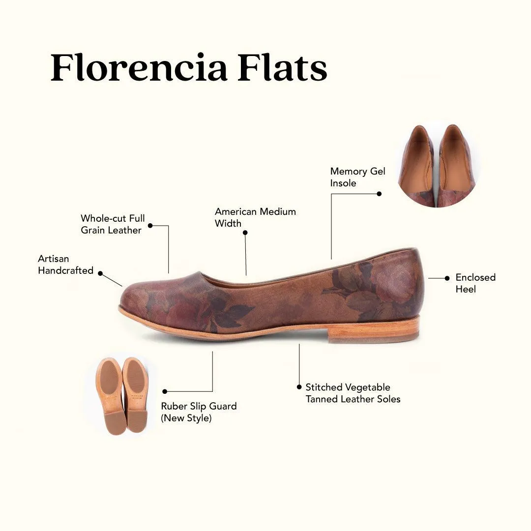 MK22925 - Florencia Flats Fiore [Women's Leather Shoes]