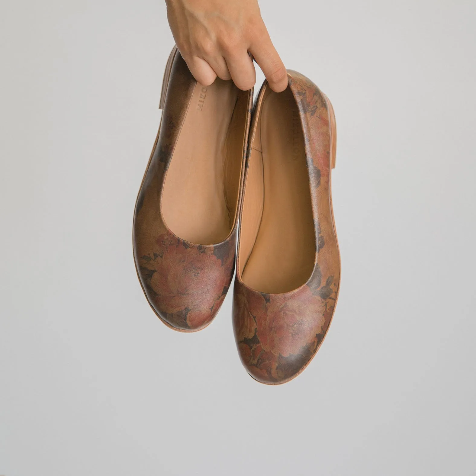 MK22925 - Florencia Flats Fiore [Women's Leather Shoes]