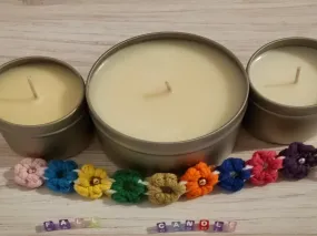 Natural Soy Candles 10 Oz Tin