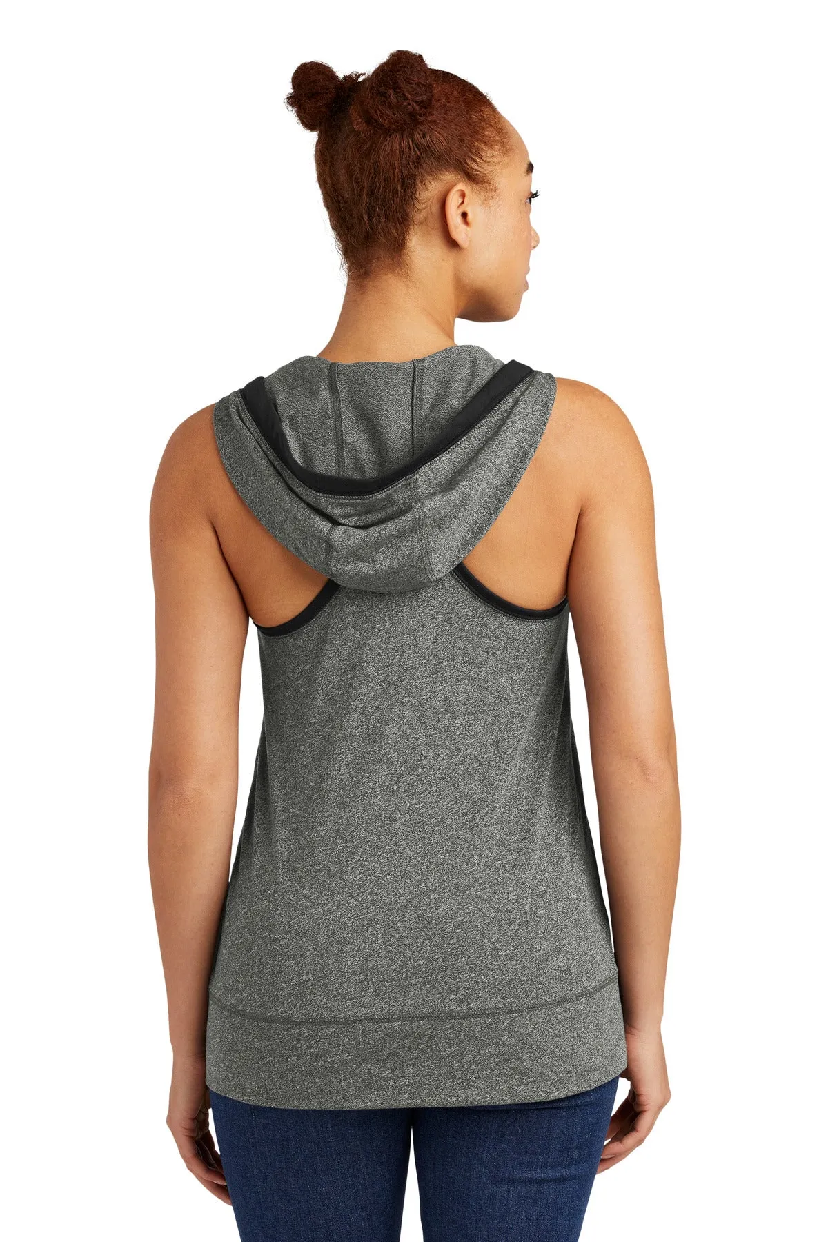 New Era Ladies Heritage Blend Hoodie Tank. LNEA106