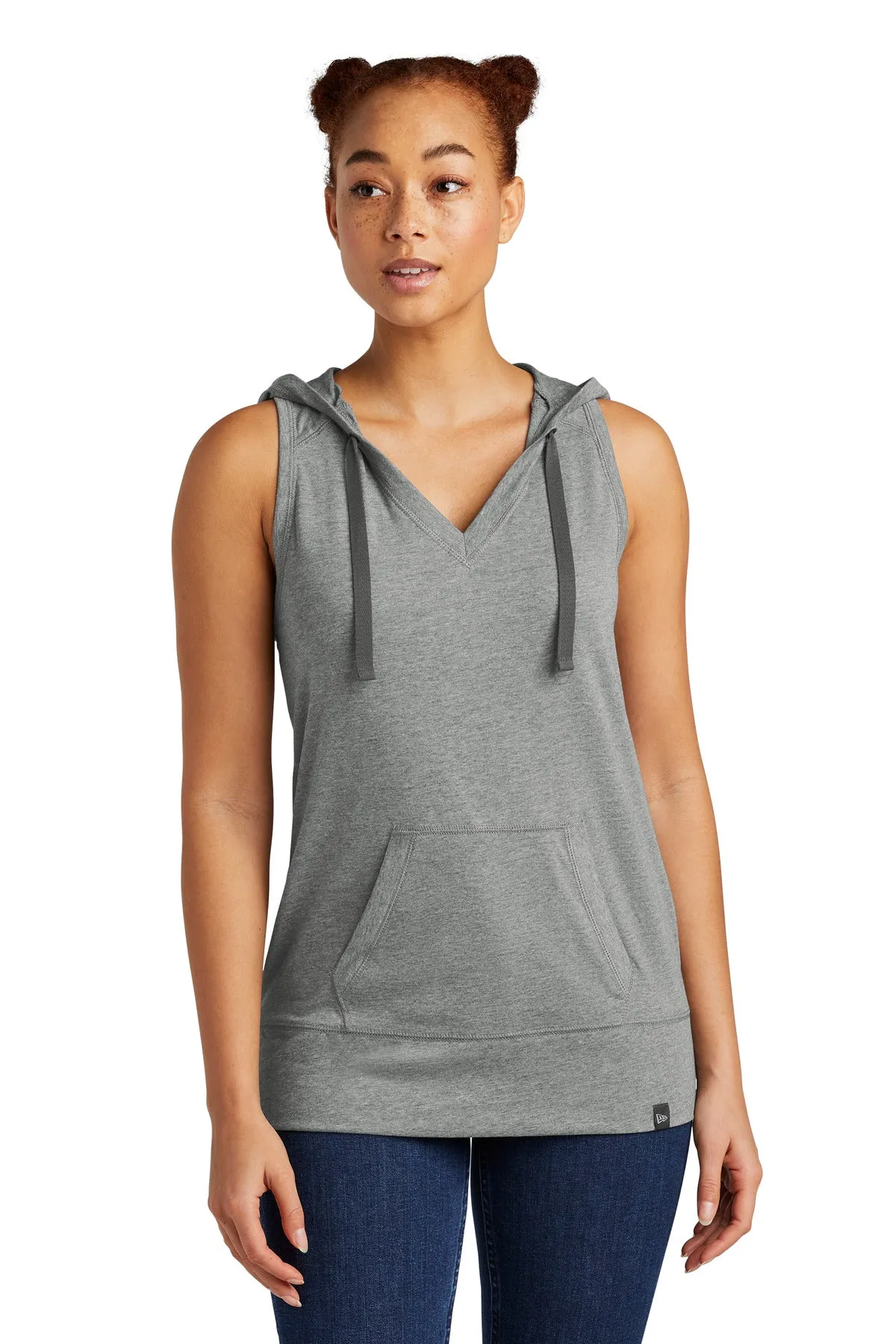 New Era Ladies Heritage Blend Hoodie Tank. LNEA106