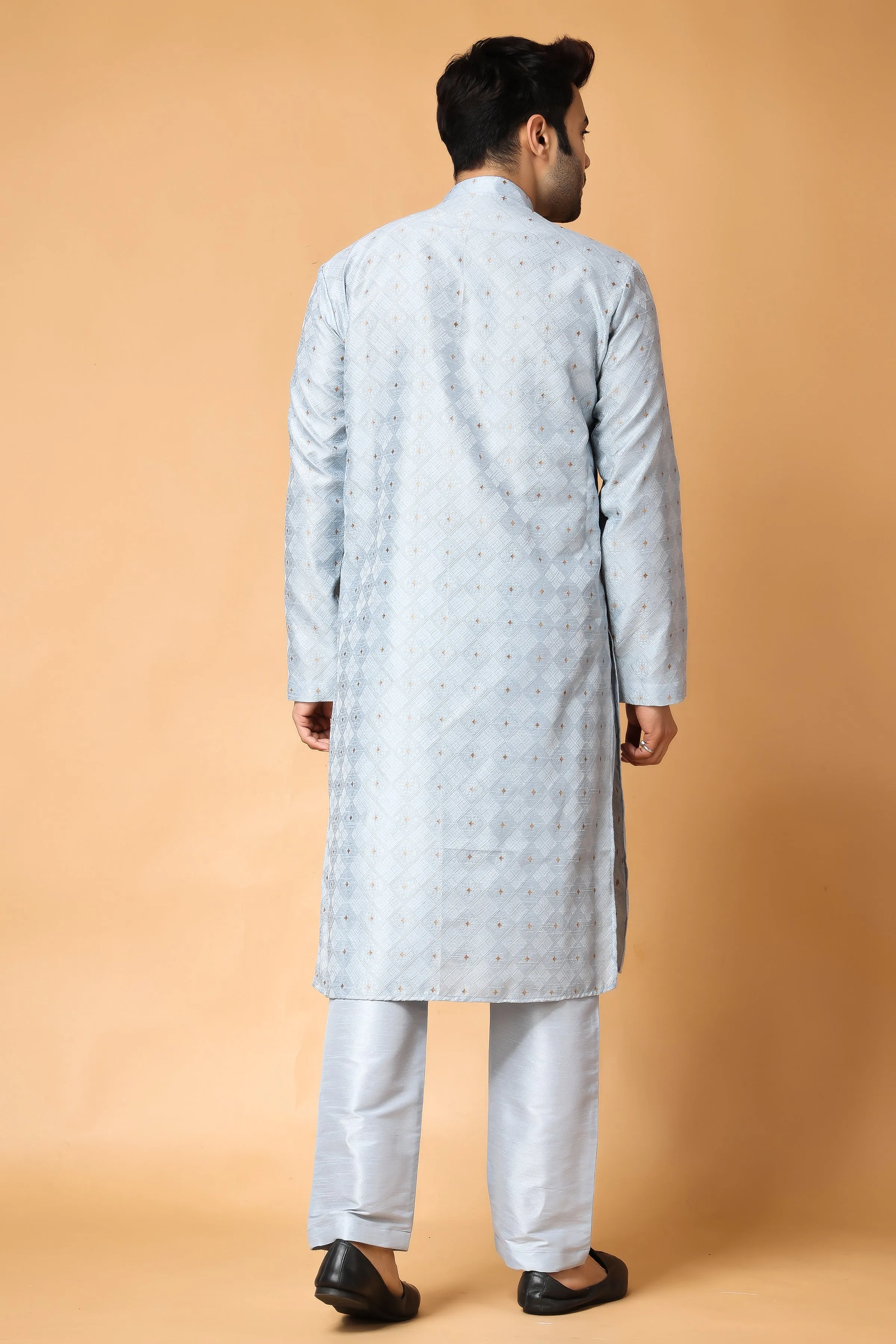 North Star Jacquard Kurta