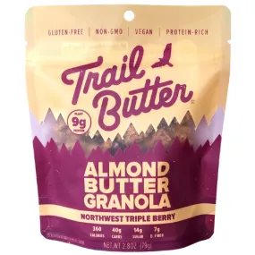 NW Triple Berry Almond Butter Granola by Trail Butter