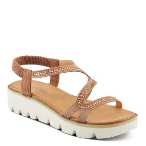 PATRIZIA ZIGGED SANDALS