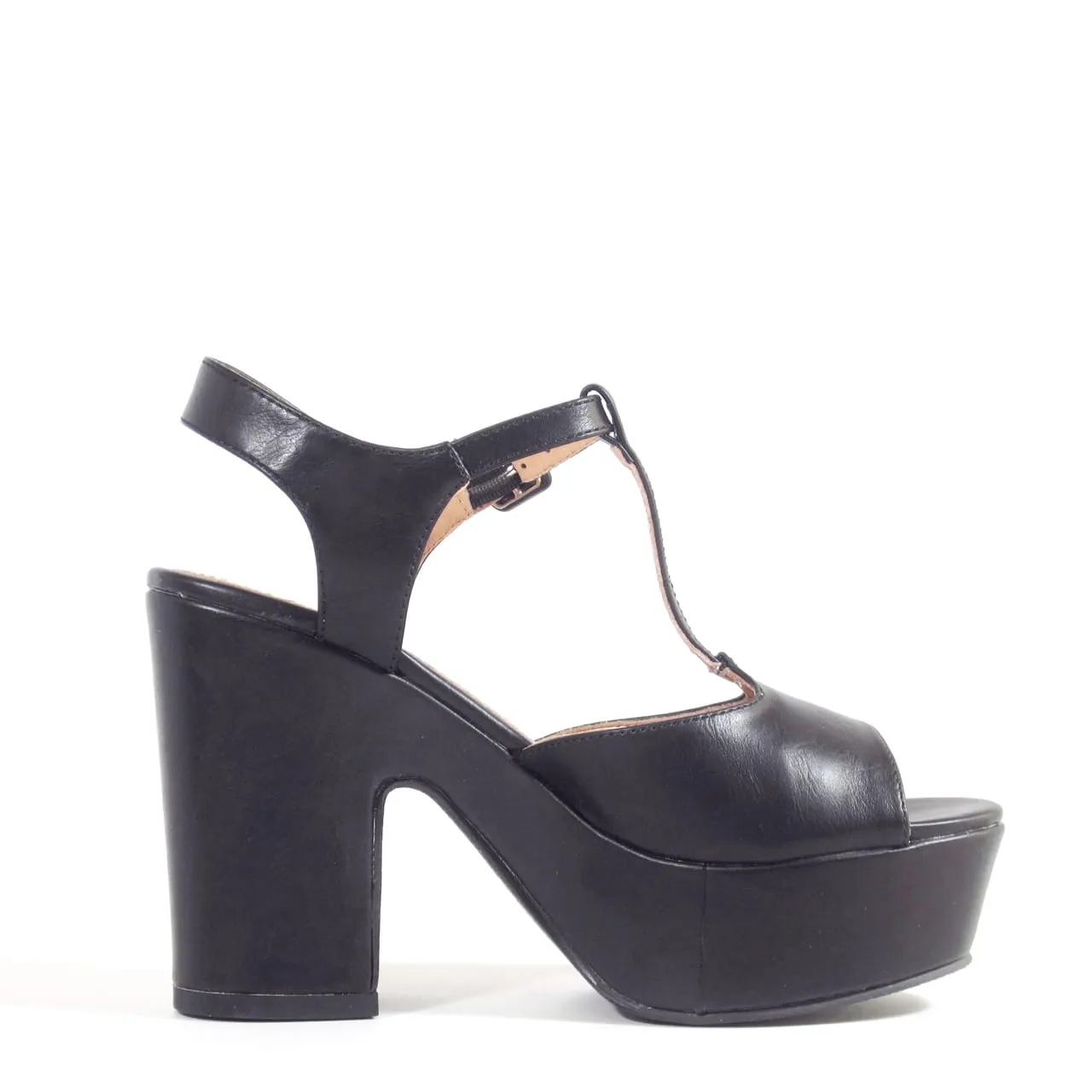 Quest T-Strap Platform Heels