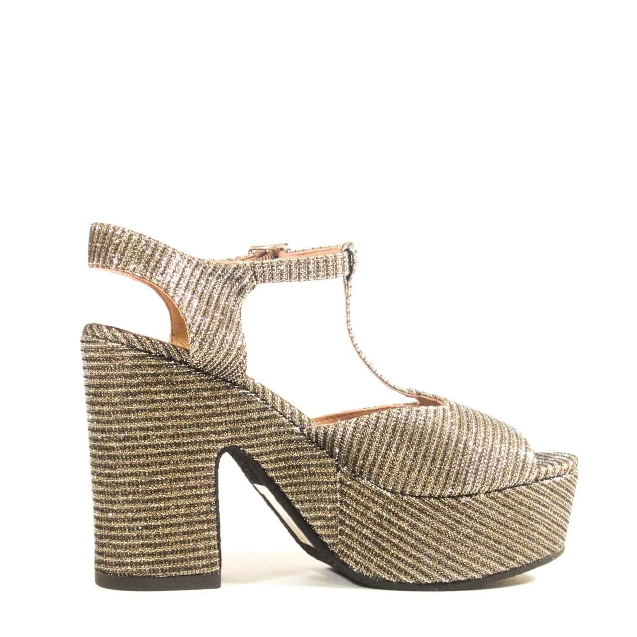 Quest T-Strap Platform Heels