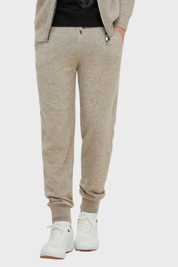 Ribbed Cashmere Jogger