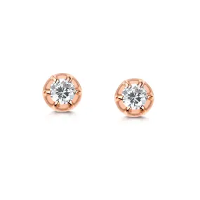 Rose Stud Earrings