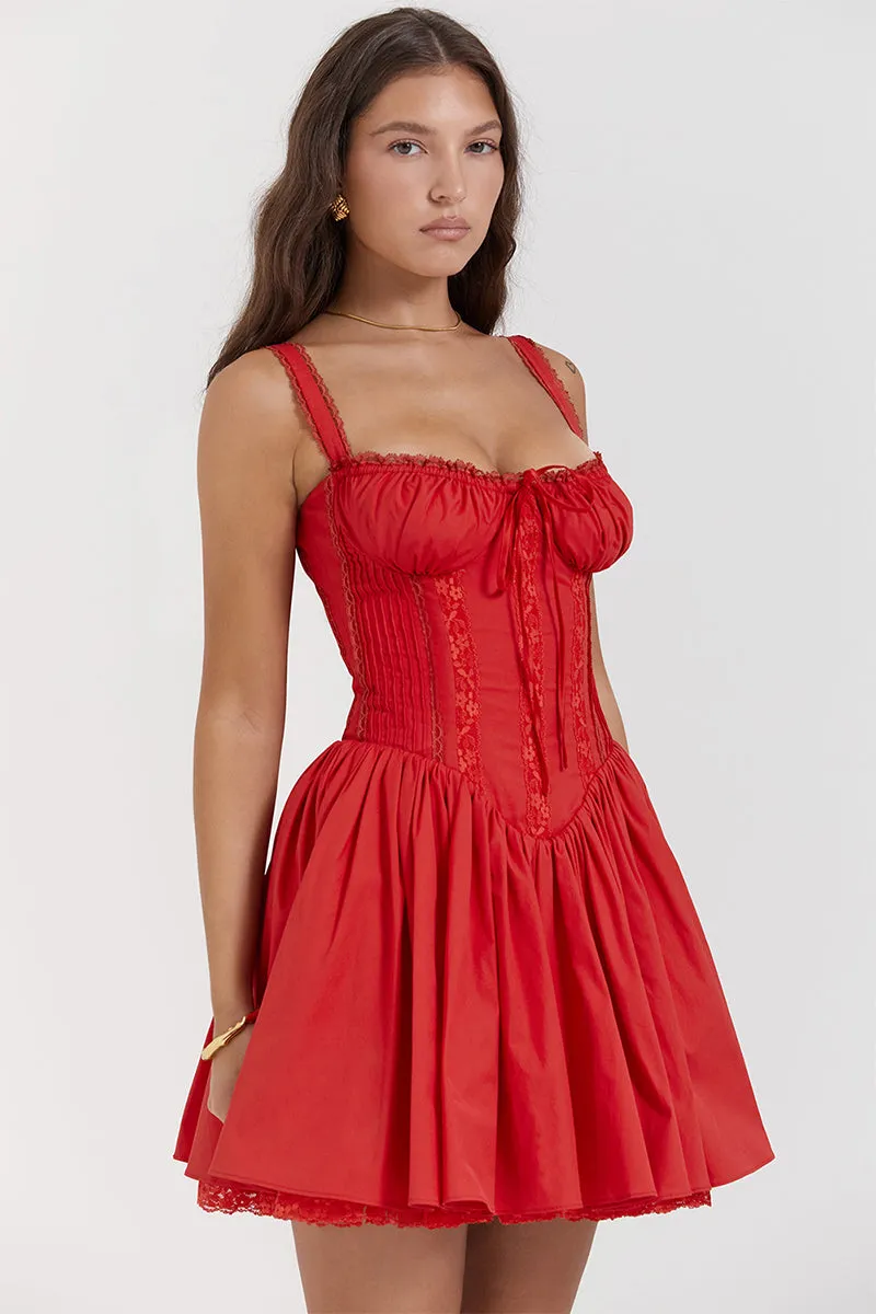 Summer Desires Corset Mini Dress