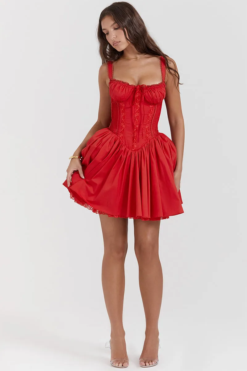 Summer Desires Corset Mini Dress