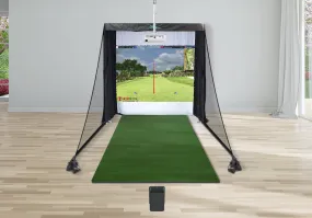 Swing Caddie SC4 Premium Golf Simulator Package