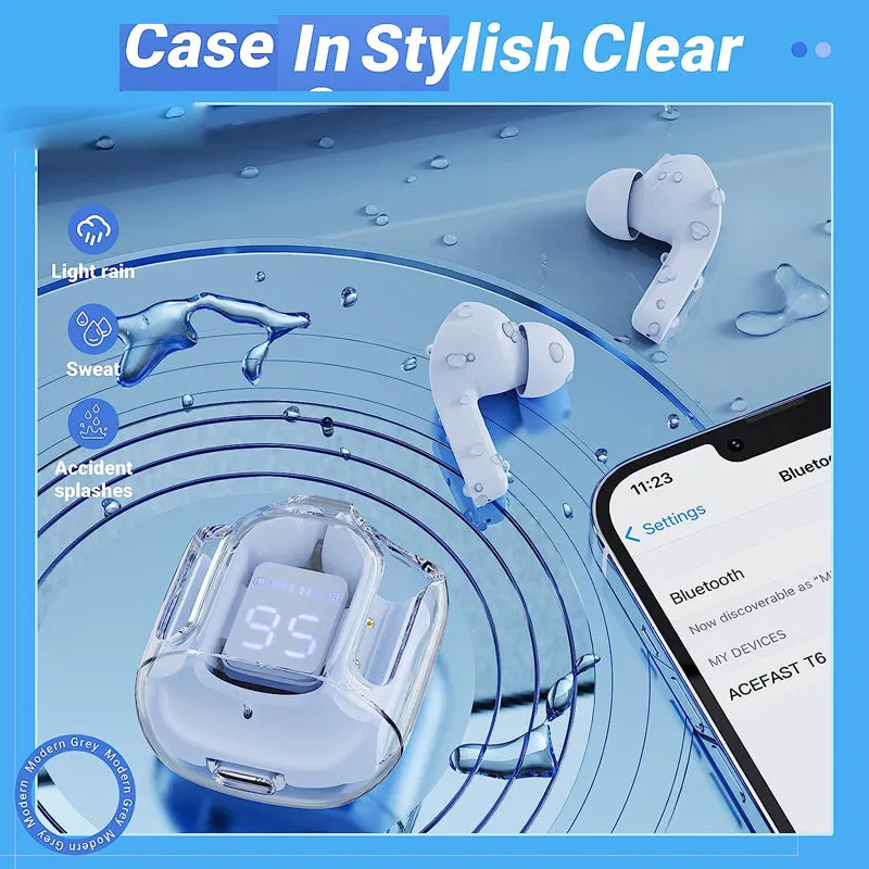 Wireless Unique Transparent Earbuds