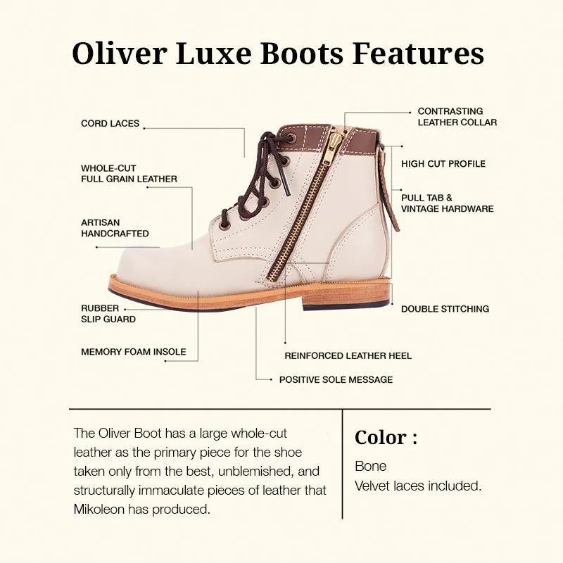 WMK22361 - Oliver Luxe Boots - Bone Beige